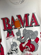 Load image into Gallery viewer, Vintage Alabama Rare All Over Print White T-Shirt XL
