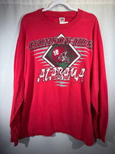 Load image into Gallery viewer, Vintage Alabama X Anvil Crimson Long Sleeve Shirt XL
