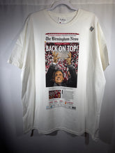 Load image into Gallery viewer, 2009 National Champs Birmingham News White T-Shirt XXL 2XL
