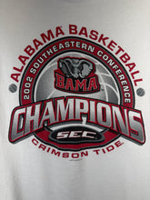 Load image into Gallery viewer, 2002 SEC Basketball Champs White T-Shirt Large
