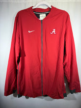 Load image into Gallery viewer, Nike X Alabama Team Issued Crimson Zip Up Large
