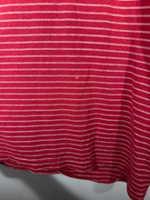Load image into Gallery viewer, Vintage Alabama X Red Oak Striped Crimson T-Shirt L/XL
