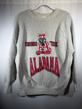 Load image into Gallery viewer, Vintage Alabama X Hanes Reverse Weave Grey Sweatshirt Medium
