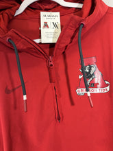 Load image into Gallery viewer, Nike X Alabama Team Issued Crimson/Charcoal Lightweight W Hood Medium
