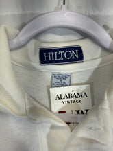 Load image into Gallery viewer, Vintage Bama X Hilton White 1980's Polo Shirt Youth M/L
