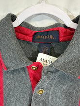 Load image into Gallery viewer, Vintage Alabama X Antigua Grey/Crimson Red Polo Shirt Large
