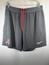 Load image into Gallery viewer, Alabama X Nike Team Issued Charcoal Grey Gym Shorts XL
