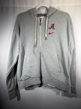Load image into Gallery viewer, Nike X Alabama Team Issued Grey Zip Up W Hood Women's Large

