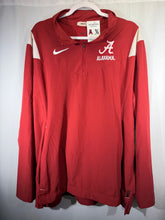 Load image into Gallery viewer, Nike X Alabama Team Issued Crimson Quarter Zip XL
