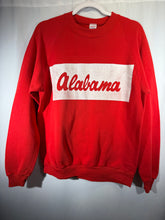 Load image into Gallery viewer, Vintage Alabama X Jerzees Red Crewneck Sweatshirt Small
