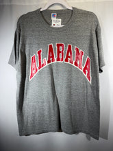 Load image into Gallery viewer, 1980's Alabama X Russell Grey Spellout T-Shirt Medium
