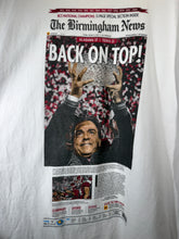 Load image into Gallery viewer, 2009 National Champs Birmingham News White Long Sleeve Shirt XL
