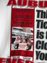 Load image into Gallery viewer, 2000 Iron Bowl White Game Day T-Shirt S/M
