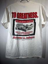 Load image into Gallery viewer, 2000 Iron Bowl White Game Day T-Shirt S/M

