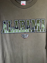 Load image into Gallery viewer, Vintage Alabama Olive Green Spellout T-Shirt XL
