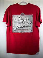 Load image into Gallery viewer, Alabama 2007 "Saban Nation" Map Crimson T-Shirt Medium
