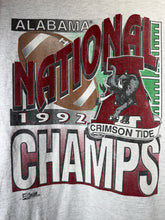 Load image into Gallery viewer, 1992 National Champs X Salem Sportswear Grey T-Shirt Medium
