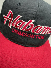 Load image into Gallery viewer, Vintage Alabama X Sports Specialties Two Tone Double Line Script Snapback Hat
