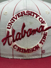 Load image into Gallery viewer, Vintage Alabama X The Game Pinstriped Two Tone Snapback Hat
