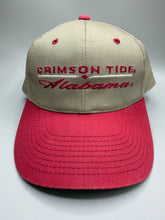 Load image into Gallery viewer, Vintage Alabama X Signatures Two Tone Snapback Hat
