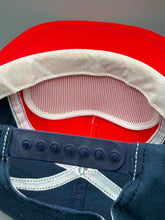 Load image into Gallery viewer, Vintage Alabama Red/Navy Blue Snapback Hat
