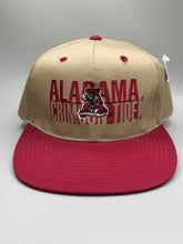 Load image into Gallery viewer, Vintage Alabama X Signatures Two Tone Snapback Hat
