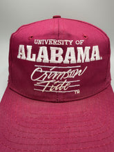 Load image into Gallery viewer, Vintage Alabama X Signatures Crimson Snapback Hat
