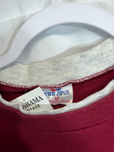 Load image into Gallery viewer, Vintage Alabama X TeeJays Crimson Boxy Cropped T-Shirt Medium
