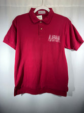 Load image into Gallery viewer, Vintage Alabama X Bama Fever Crimson Embroidered Polo Shirt Small
