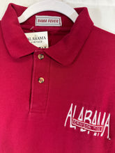 Load image into Gallery viewer, Vintage Alabama X Bama Fever Crimson Embroidered Polo Shirt Small
