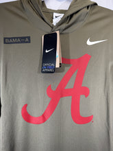 Load image into Gallery viewer, Nike X Alabama Team Issued Olive Green Lightweight W Hood Medium
