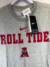 Load image into Gallery viewer, Nike X Alabama Team Issued Grey Short Sleeve Small
