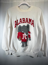 Load image into Gallery viewer, Vintage Angry Big Al Alabama White Crewneck Sweatshirt Small

