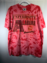 Load image into Gallery viewer, Vintage Alabama X Lee Tie Dye Crimson T-Shirt Large
