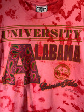 Load image into Gallery viewer, Vintage Alabama X Lee Tie Dye Crimson T-Shirt Large
