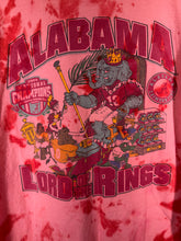 Load image into Gallery viewer, 2009 National Champs Tie Dye Crimson T-Shirt Large
