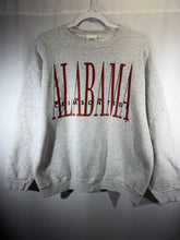 Load image into Gallery viewer, Vintage Alabama X 20/20 Grey Spellout Crewneck Sweatshirt Medium
