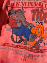 Load image into Gallery viewer, 1994 Alabama Vs Tennessee "Rocky Bottom" Tie Dye Game Day T-Shirt Medium
