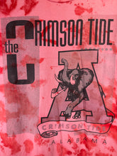 Load image into Gallery viewer, Vintage Alabama X Hanes Crimson Tie Dyed T-Shirt Large
