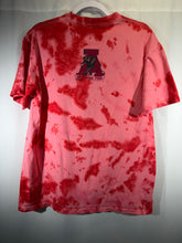 Load image into Gallery viewer, Vintage Alabama X US Graphics Crimson Tie Dyed T-Shirt Medium
