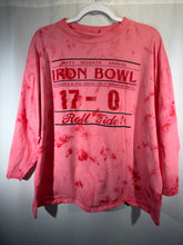 Load image into Gallery viewer, 1992 Iron Bowl Crimson Tie Dyed 3/4 Length Sleeve Shirt Boxy XL
