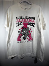 Load image into Gallery viewer, 1992 National Champs X Fruit of the Loom White T-Shirt Large

