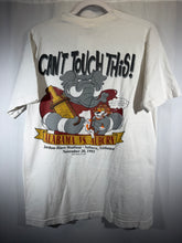 Load image into Gallery viewer, 1993 Iron Bowl "Have You Seen Our Trophy Case?" White Game Day T-Shirt Medium
