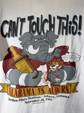 Load image into Gallery viewer, 1993 Iron Bowl "Have You Seen Our Trophy Case?" White Game Day T-Shirt Medium
