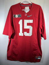 Load image into Gallery viewer, Alabama X Nike #15 CFP Crimson Football Jersey XL
