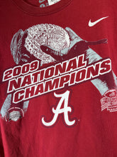 Load image into Gallery viewer, 2009 National Champs Crimson Nike T-Shirt Large
