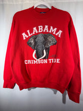 Load image into Gallery viewer, Vintage Alabama X Fruit of the Loom Crimson Crewneck Sweatshirt Small
