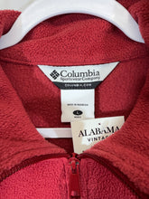 Load image into Gallery viewer, Alabama X Columbia Crimson Fleece Zip Up Jacket Large
