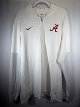 Load image into Gallery viewer, Alabama X Nike Team Issued White Quarter Zip XXL 2XL
