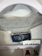Load image into Gallery viewer, Bama Houndstooth Spellout Grey Crewneck Sweatshirt Medium
